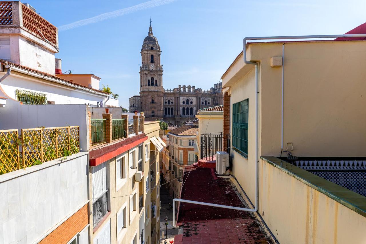 Maravilloso Ático en Pleno Centro Málaga Exterior foto